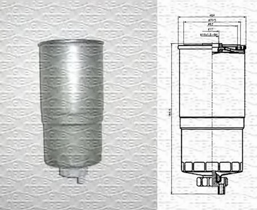 Magneti Marelli 213908589000 - Топливный фильтр autodnr.net