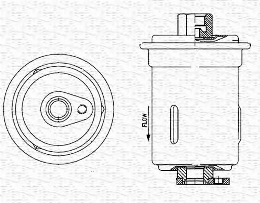 Magneti Marelli 213908620000 - Топливный фильтр avtokuzovplus.com.ua