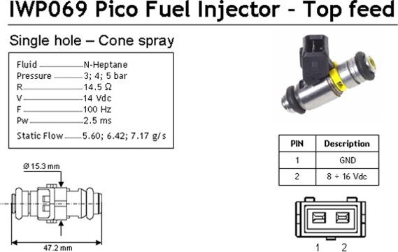 Magneti Marelli 214310006900 - Форсунка дизельна, розпилювач і утримувач autocars.com.ua