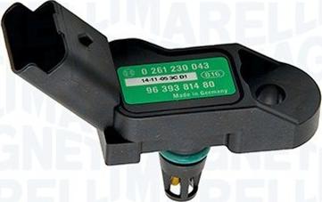 Magneti Marelli 215810009700 - Датчик, тиск у впускний трубі autocars.com.ua