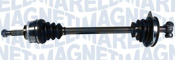 Magneti Marelli 302004190244 - Приводний вал autocars.com.ua