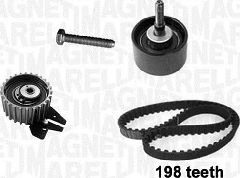 Magneti Marelli 341301070000 - Комплект ременя ГРМ autocars.com.ua