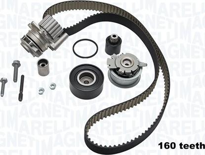 Magneti Marelli 341406440001 - Водяний насос + комплект зубчатого ременя autocars.com.ua