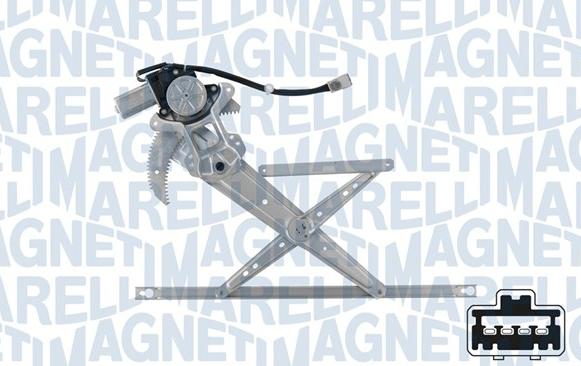 Magneti Marelli 350103170335 - Підйомний пристрій для вікон autocars.com.ua