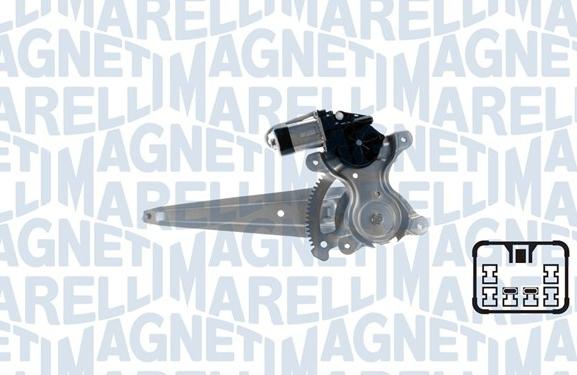 Magneti Marelli 350103170457 - Підйомний пристрій для вікон autocars.com.ua