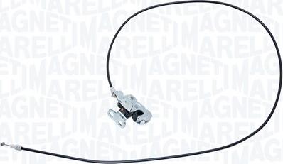 Magneti Marelli 350105038600 - Замок задніх дверей autocars.com.ua