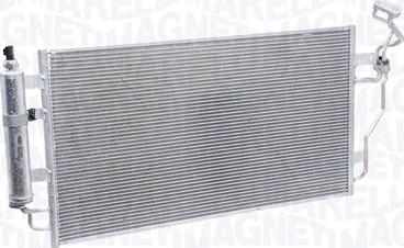 Magneti Marelli 350203102900 - Конденсатор, кондиціонер autocars.com.ua