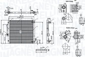 Magneti Marelli 350203107700 - Конденсатор, кондиціонер autocars.com.ua