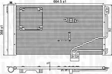 Magneti Marelli 350203946000 - Конденсатор кондиционера avtokuzovplus.com.ua