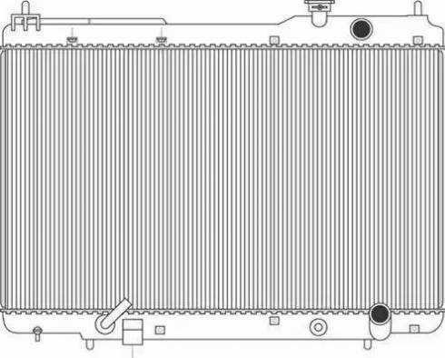 Magneti Marelli 350213110100 - Радіатор, охолодження двигуна autocars.com.ua