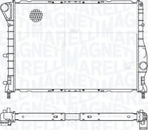 Magneti Marelli 350213177100 - Радіатор, охолодження двигуна autocars.com.ua