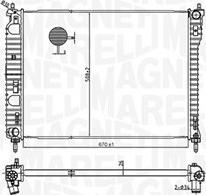 Magneti Marelli 350213179800 - Радіатор, охолодження двигуна autocars.com.ua