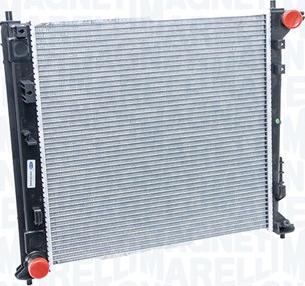 Magneti Marelli 350213204900 - Радиатор, охлаждение двигателя autodnr.net