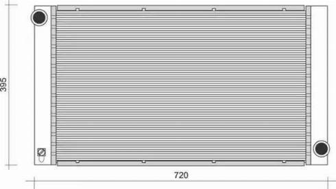 Magneti Marelli 350213858000 - Радіатор, охолодження двигуна autocars.com.ua