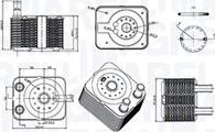 Magneti Marelli 350300003100 - Масляний радіатор, рухове масло autocars.com.ua