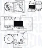 Magneti Marelli 350300004200 - Масляний радіатор, рухове масло autocars.com.ua