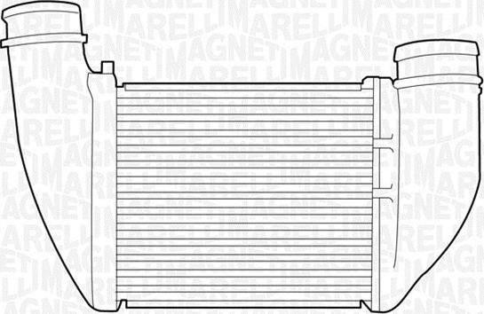 Magneti Marelli 351319201240 - Интеркулер autocars.com.ua