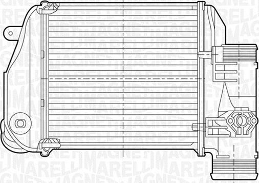 Magneti Marelli 351319201310 - Интеркулер autocars.com.ua