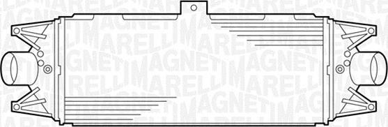 Magneti Marelli 351319201550 - Интеркулер autocars.com.ua