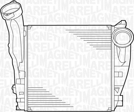 Magneti Marelli 351319201770 - Интеркулер autocars.com.ua