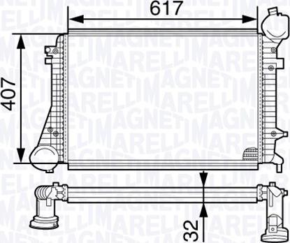 Magneti Marelli 351319202010 - Интеркулер autocars.com.ua