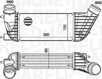 Magneti Marelli 351319204260 - Интеркулер autocars.com.ua