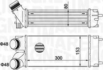 Magneti Marelli 351319204670 - Интеркулер autocars.com.ua