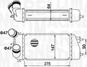 Magneti Marelli 351319205240 - Интеркулер autocars.com.ua