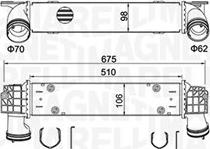 Magneti Marelli 351319205460 - Интеркулер autocars.com.ua