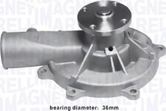 Magneti Marelli 352316170869 - Водяний насос autocars.com.ua