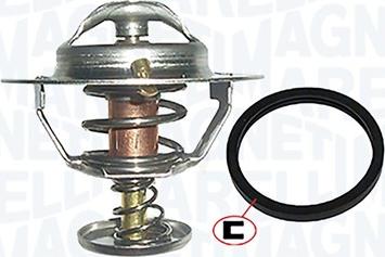 Magneti Marelli 352317001140 - Термостат, охлаждающая жидкость autodnr.net