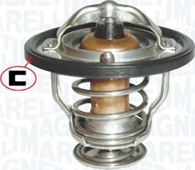 Magneti Marelli 352317002130 - Термостат, охлаждающая жидкость autodnr.net