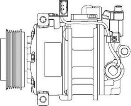 Magneti Marelli 359002000740 - Компрессор кондиционера avtokuzovplus.com.ua