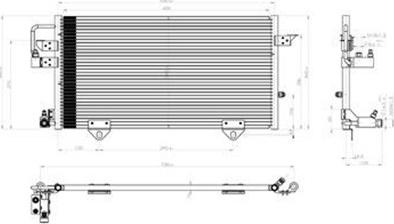 Magneti Marelli 359003220040 - Конденсатор, кондиціонер autocars.com.ua