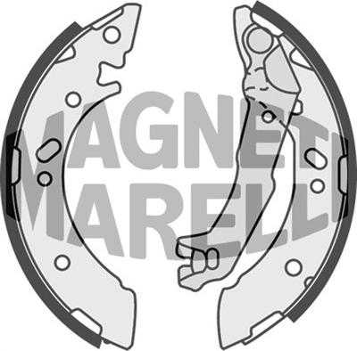 Magneti Marelli 360219192186 - Гальмівні колодки autocars.com.ua