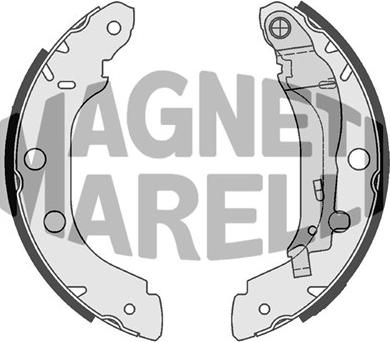 Magneti Marelli 360219192199 - Гальмівні колодки autocars.com.ua