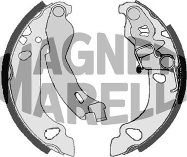 Magneti Marelli 360219196350 - Гальмівні колодки autocars.com.ua