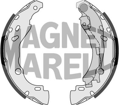 Magneti Marelli 360219198291 - Гальмівні колодки autocars.com.ua