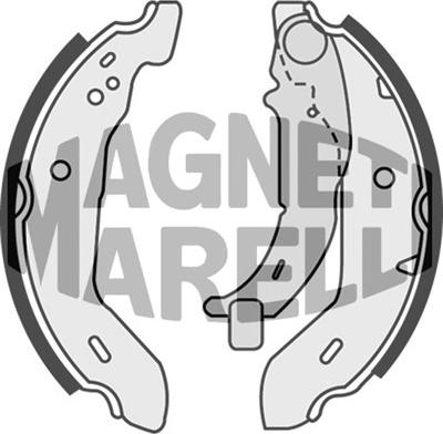 Magneti Marelli 360219198299 - Тормозные башмаки, барабанные autodnr.net
