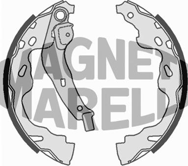 Magneti Marelli 360219198309 - Гальмівні колодки autocars.com.ua