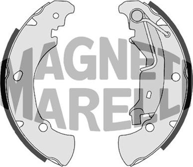 Magneti Marelli 360219198311 - Гальмівні колодки autocars.com.ua