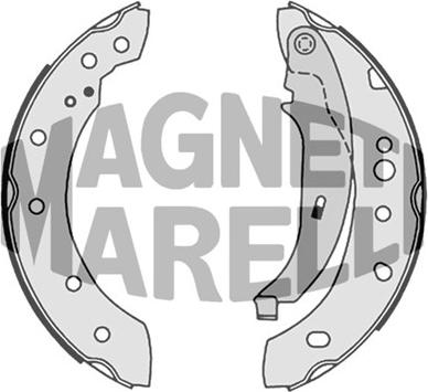 Magneti Marelli 360219198313 - Гальмівні колодки autocars.com.ua