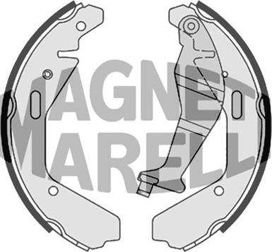 Magneti Marelli 360219198316 - Гальмівні колодки autocars.com.ua