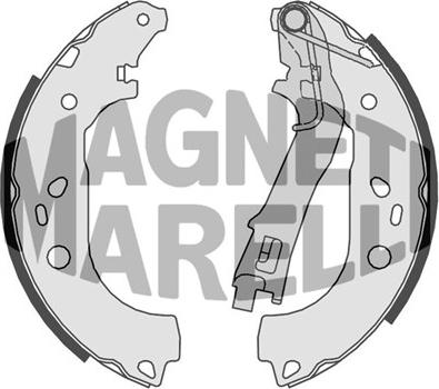 Magneti Marelli 360219198321 - Гальмівні колодки autocars.com.ua