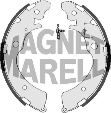 Magneti Marelli 360219198349 - Гальмівні колодки autocars.com.ua