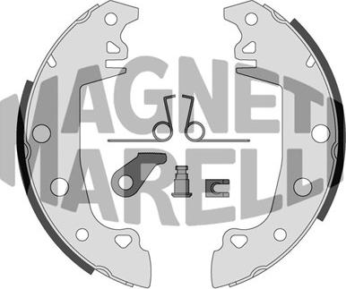 Magneti Marelli 360219198353 - Гальмівні колодки autocars.com.ua