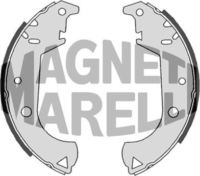 Magneti Marelli 360219198361 - Гальмівні колодки autocars.com.ua
