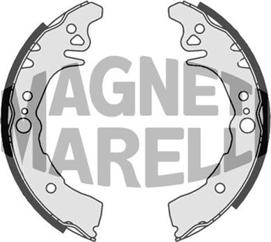 Magneti Marelli 360219198373 - Тормозные башмаки, барабанные autodnr.net