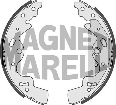 Magneti Marelli 360219198376 - Гальмівні колодки autocars.com.ua