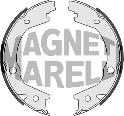 Magneti Marelli 360219198380 - Гальмівні колодки autocars.com.ua